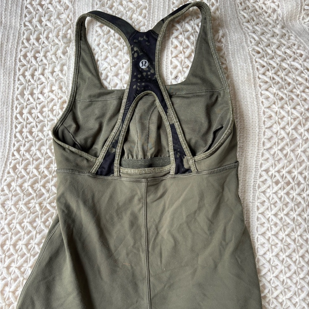 Lululemon Women’s Forest Green Racerback Tanktop
